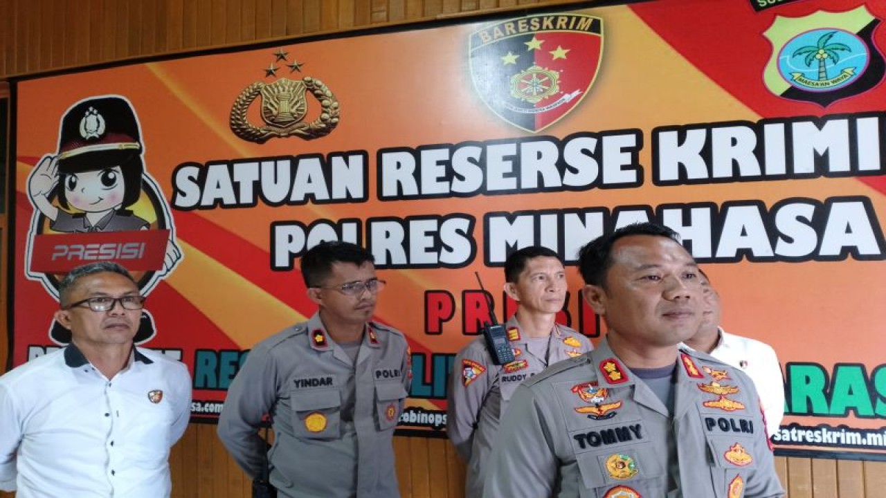 Kapolres Minahasa AKBP Tommy Bambang Souissa. ANTARA/Jorie Darondo (1)