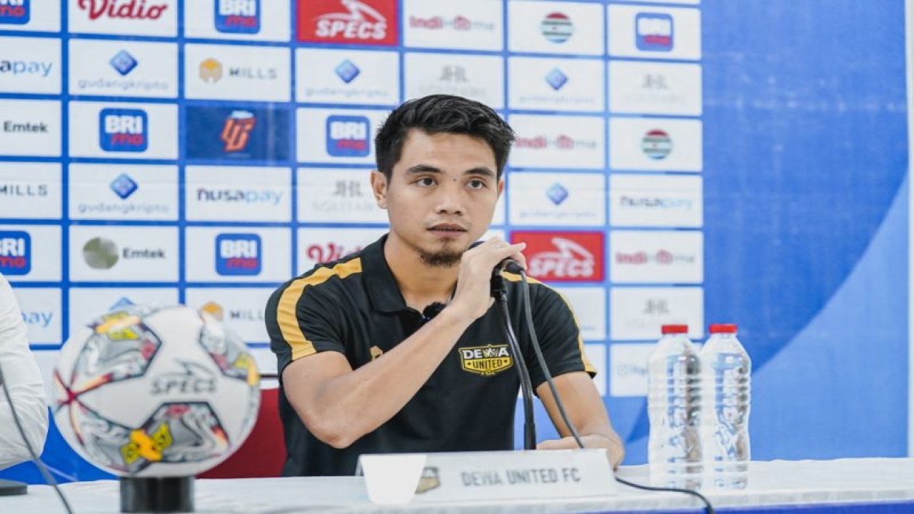 Kapten Dewa United Rangga Muslim. (ANTARA/HO-Dewa United)