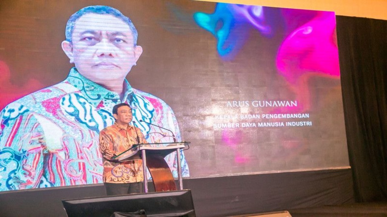 Kepala Badan Pengembangan Sumber Daya Manusia Industri (BPSDMI) Kementerian Perindustrian Arus Gunawan. ANTARA/ HO-Kementerian Perindustrian.