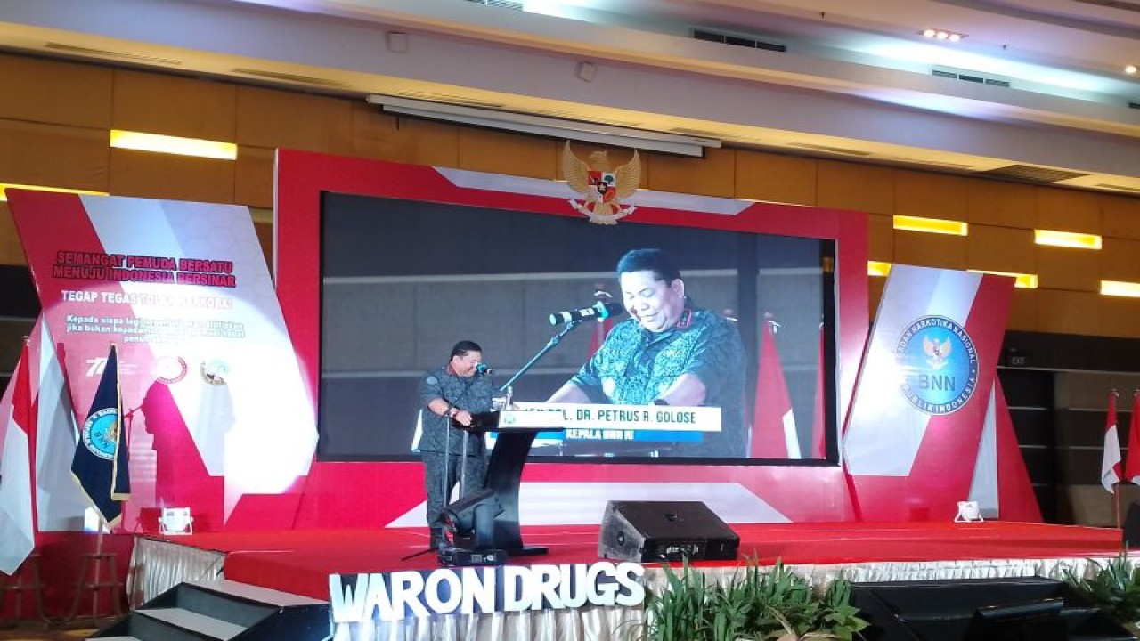 Kepala BNN RI Komjen Pol Petrus Reinhar Golose. ANTARA/Jorie Darondo (1)