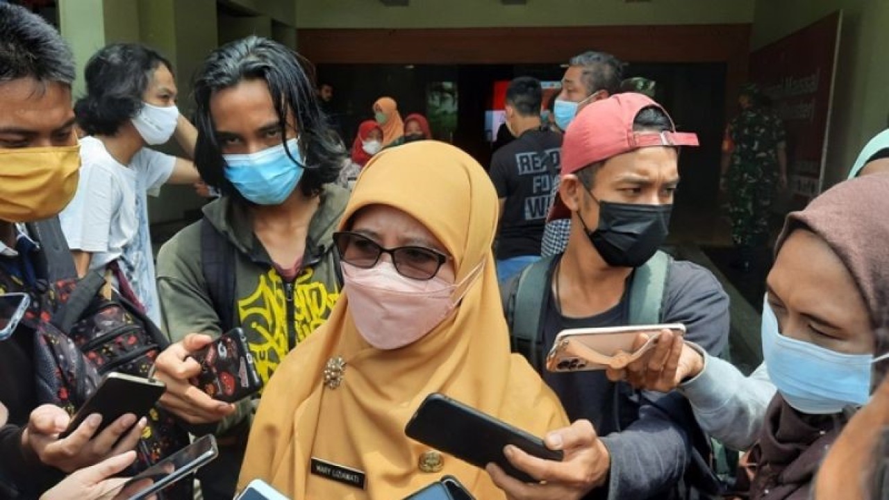 Kepala Dinas Kesehatan Kota Depok Mary Liziawati. (ANTARA/Feru Lantara)