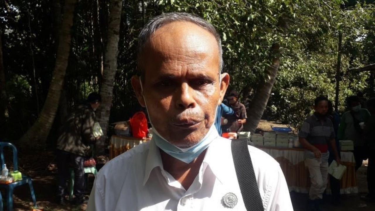 Kepala Dinas Pertanian Bangka Tengah Bangka Tengah, Sajidin (ANTARA/Ahmadi)