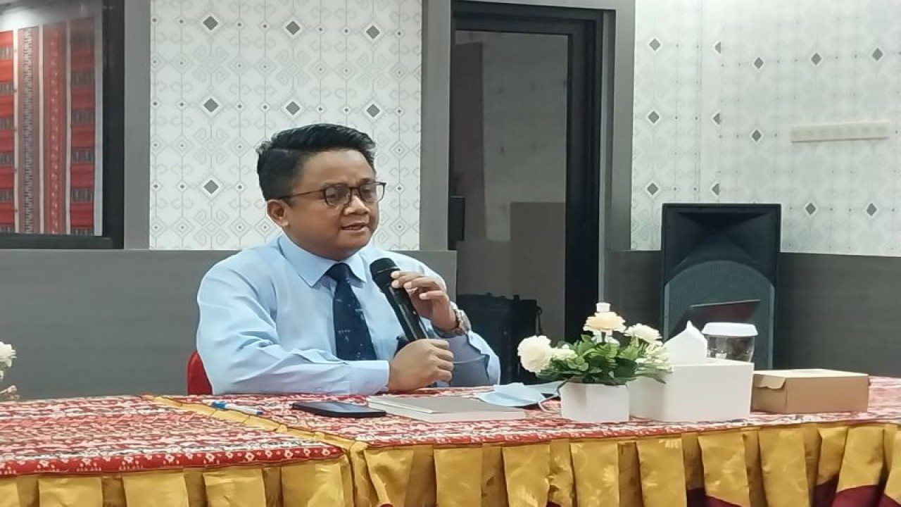 Kepala Kantor Wilayah Ditjen Perbendaharaan Provinsi NTT Kemenkeu Catur Ariyanto Widodo. (ANTARA/Aloysius Lewokeda)