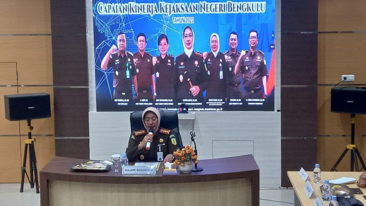 Kepala Kejaksaan Negeri Bengkulu Yunitha Arifin. ANTARA/Anggi Mayasari