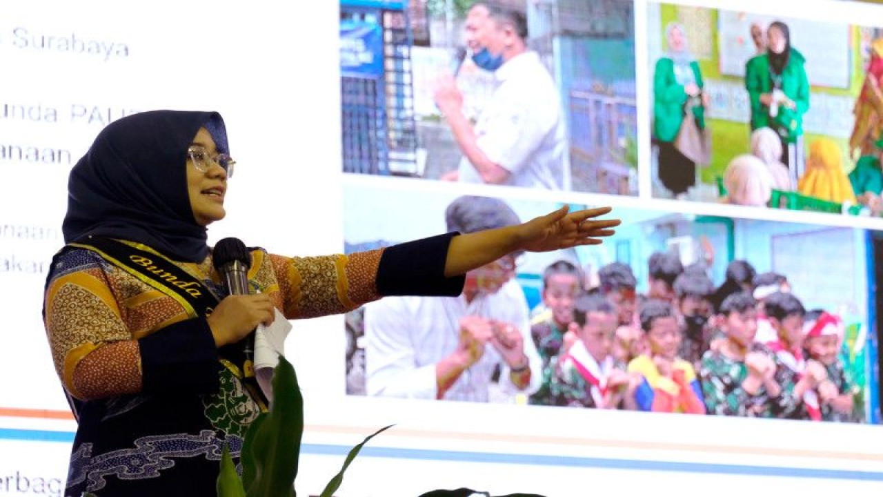 Kepala PAUD Bunda Kota Surabaya Rini Indriyani (ANTARA/HO-Diskominfo Surabaya)