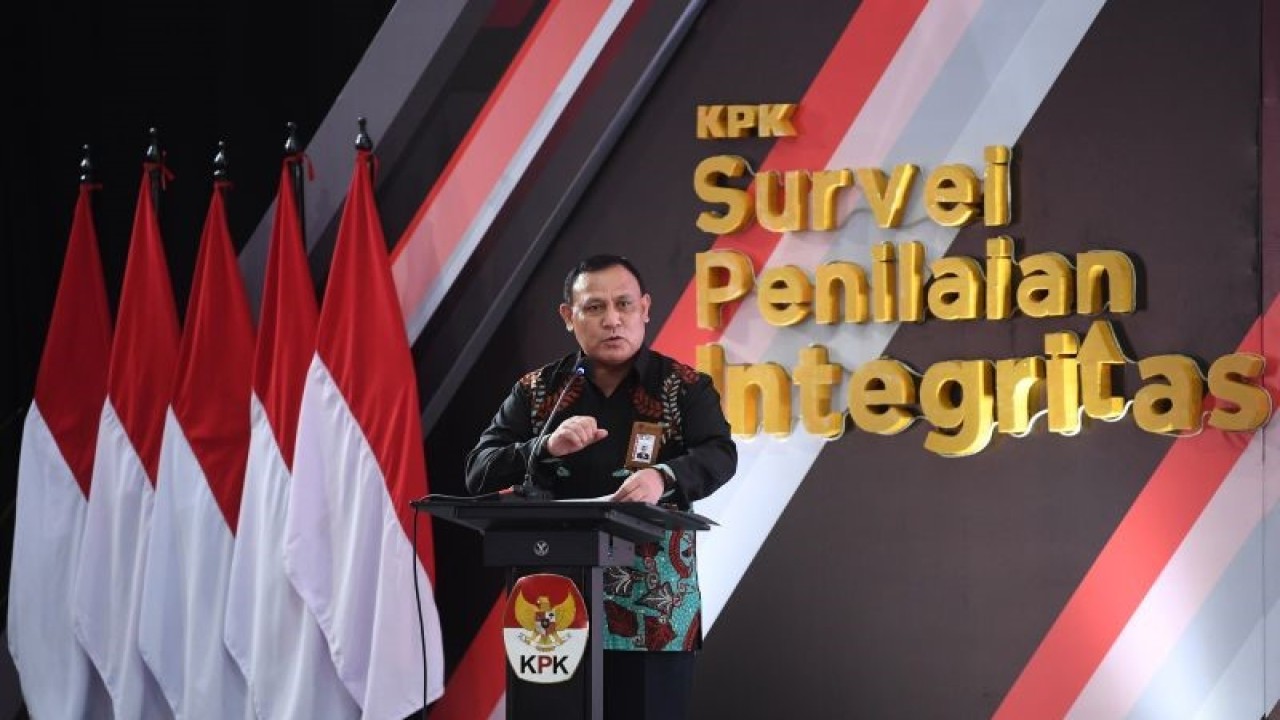 Ketua KPK Firli Bahuri. ANTARA FOTO/Akbar Nugroho Gumay/hp.