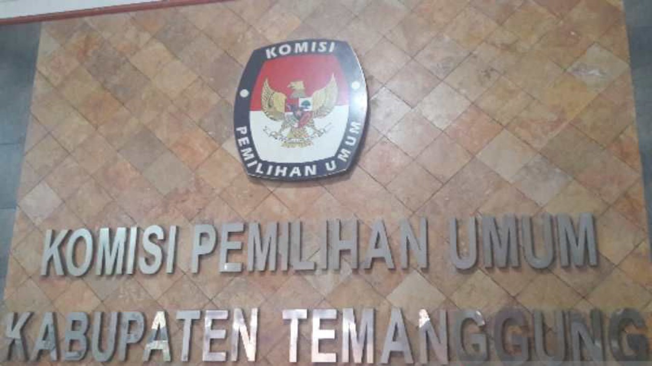 Komisi Pemilihan Umum Kabupaten Temanggung. ANTARA/Heru Suyitno