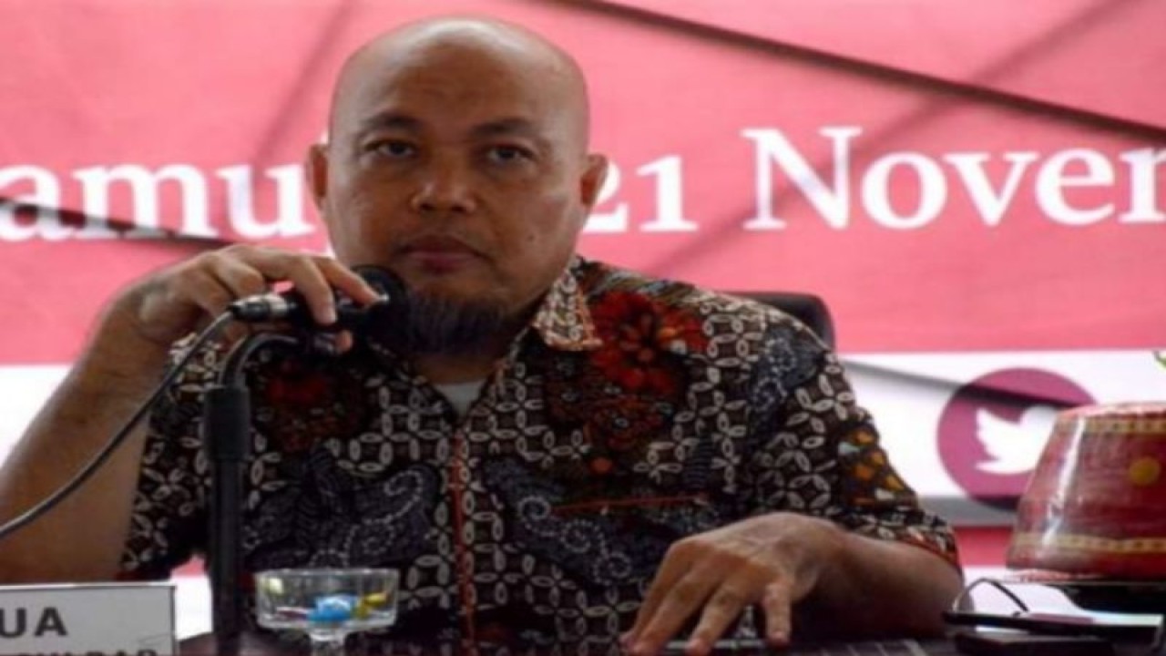 KPU Provinsi Sulawesi Barat (Sulbar) menetapkan jumlah dukungan minimal pemilih calon anggota anggota Dewan Perwakilan Daerah Republik Indonesia (DPD RI) di Sulbar sebanyak 1000 orang di Mamuju, Minggu (04/12/2022) ANTARA Foto/ M Faisal Hanapi