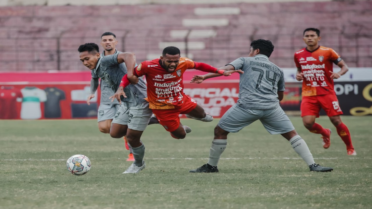 Laga Bali United di Liga 1 2022