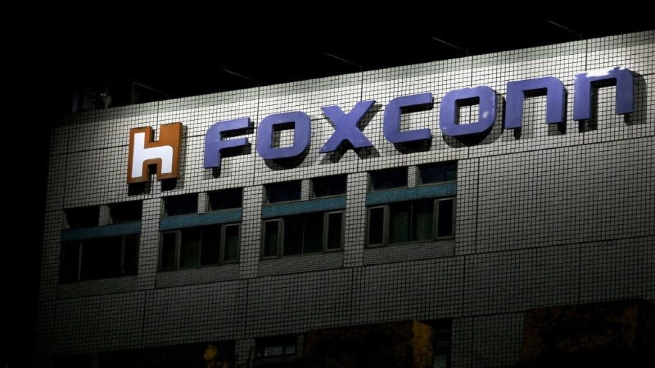 Logo Foxconn. (REUTERS/ANN WANG)