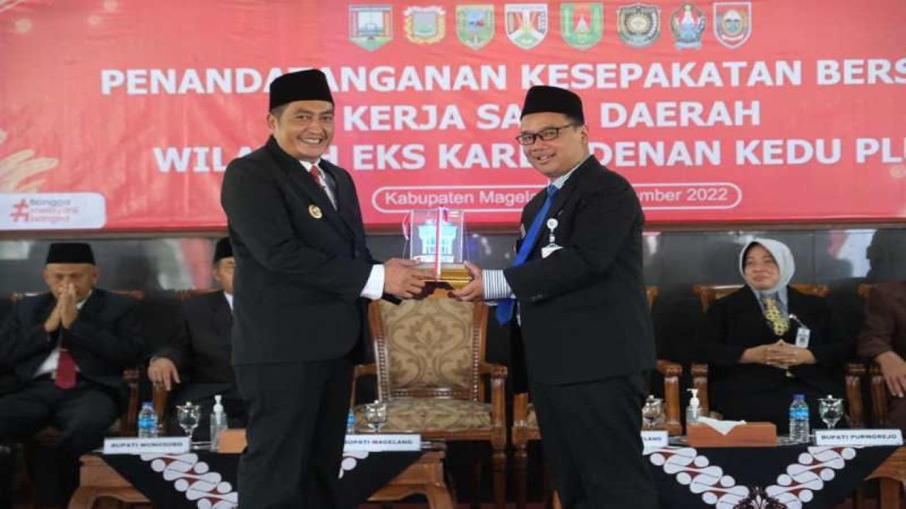 Pemkot Magelang dukung penandatanganan kesepakatan bersama daerah di eks Keresidenan Kedu Plus. ANTARA/HO - Bagian Prokompim Pemerintah Kota Magelang