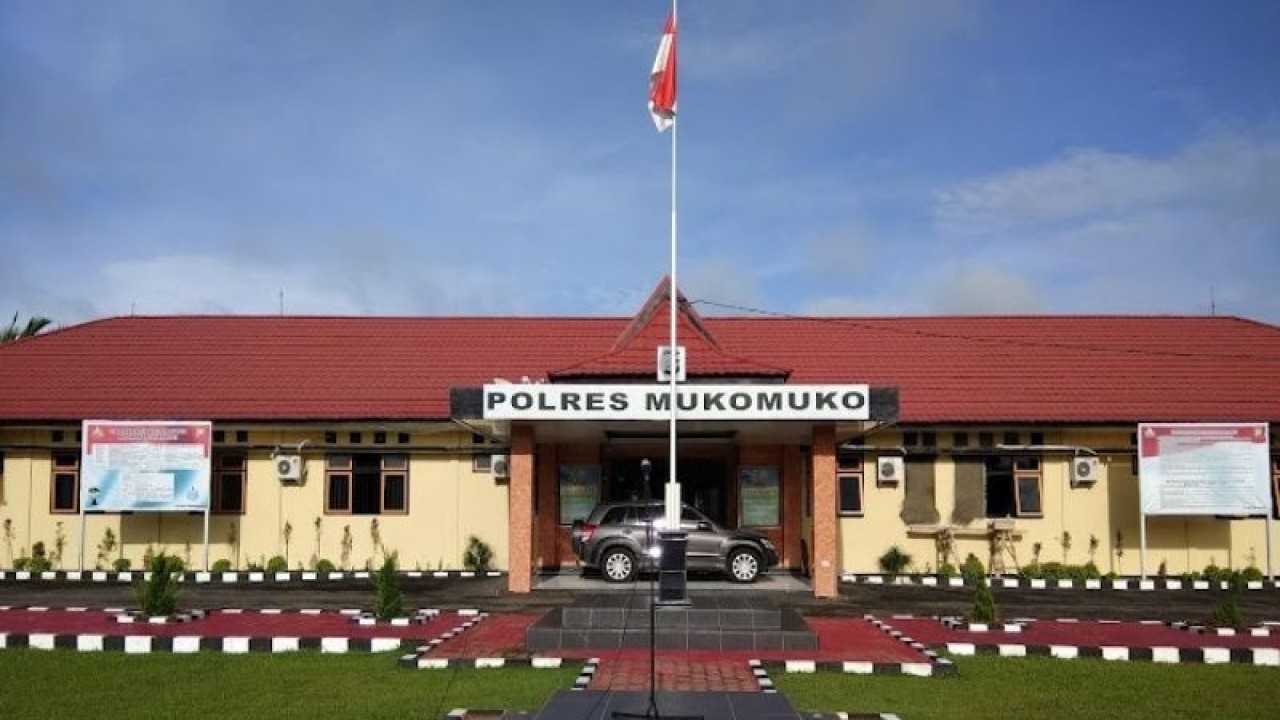 Markas Kepolisian Resor Mukomuko, Senin (19/12/2022) ANTARA/HO-Istimewa.