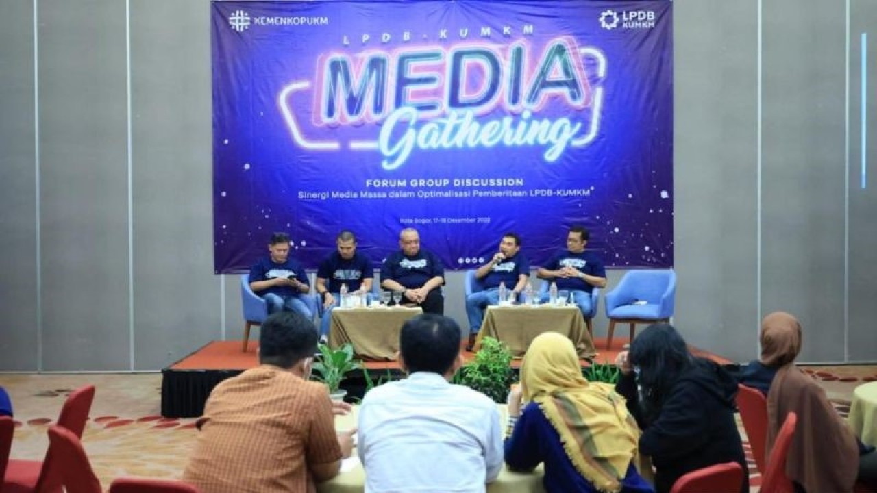 Media Gathering LPDB KUMKM. ANTARA/HO-LPDB KUMKM