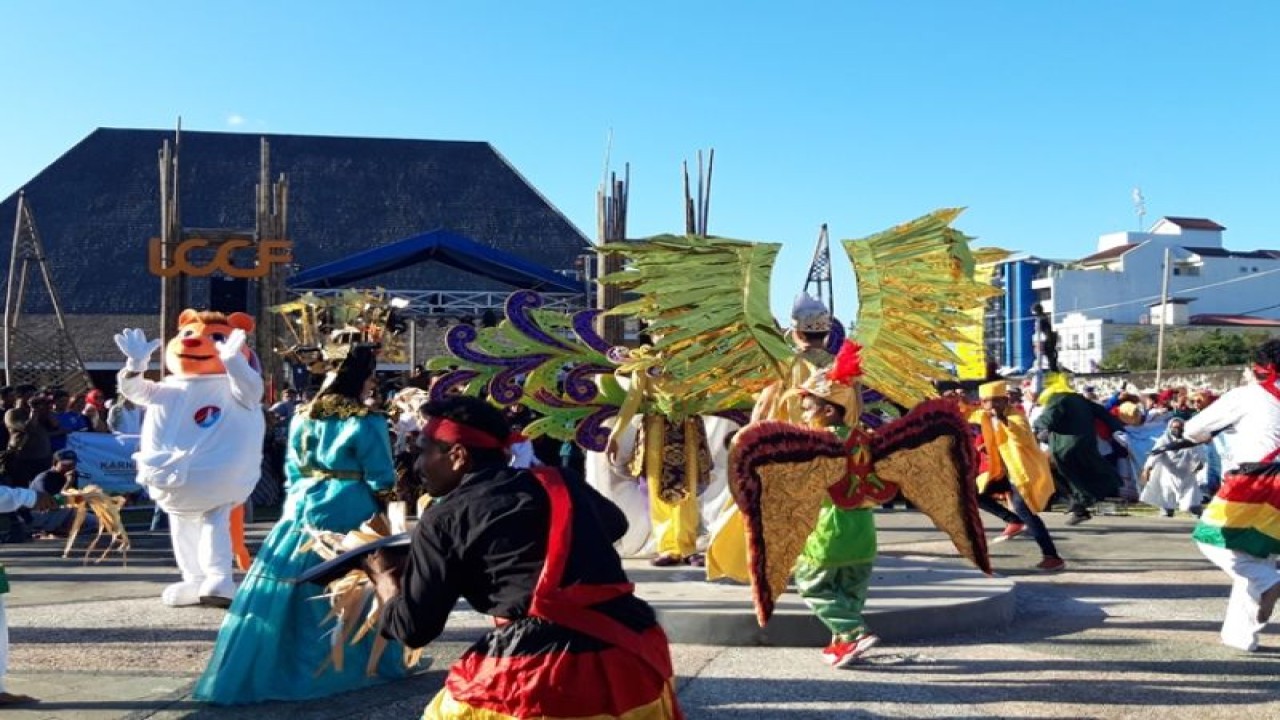 Salah satu objek wisata Benteng Oranye, peninggalan Kolonial Belanda dijadikan sebagai lokasi penyelenggaraan berbagai pegelaran kirab budaya dan pengembangan potensi di Kota Ternate (Abdul Fatah)