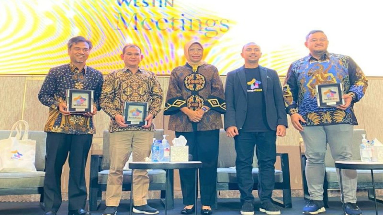 Kedaireka Menginisiasi Matchmaking Innovation Forum (MMIF) 2022 dengan tema Indonesia Innovation Outlook 2023: Penguatan Kolaborasi Riset dan Inovasi Strategis Yang Berkelanjutan di Surabaya, Rabu (14/12/2022). (ANTARA/HO-Dokumentasi Pribadi)