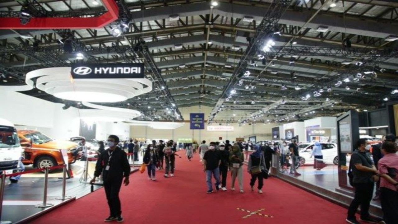 Mengusung konsep baru, Jakarta Auto Week X Lifestyle 2023 gunakan seluruh area di Jakarta Convention Center (JCC). (ANTARA/HO)