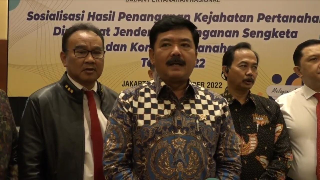 Menteri ATR/Kepala BPN Hadi Tjahjanto/ist