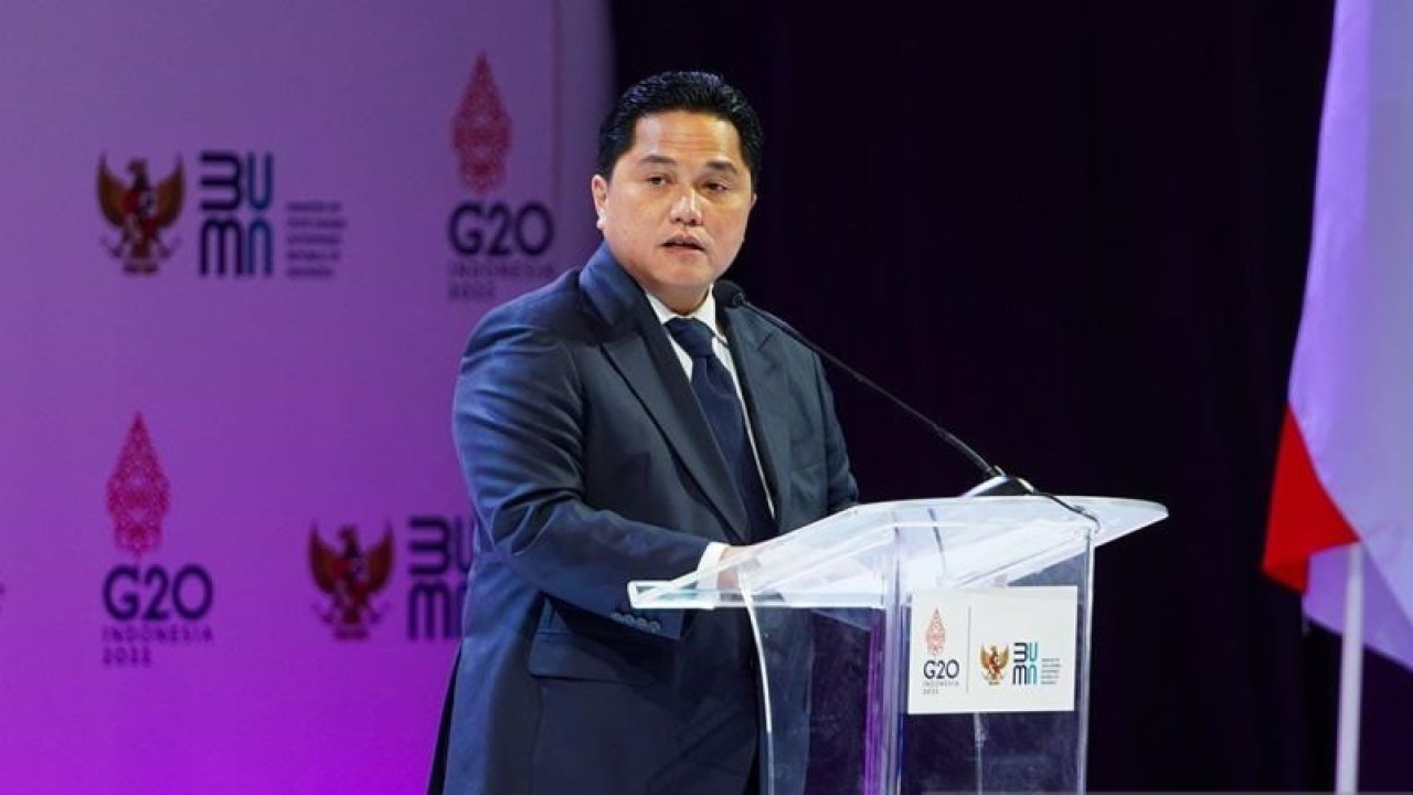 Menteri Badan Usaha Milik Negara (BUMN) Erick Thohir. (ANTARA/HO-Ist)