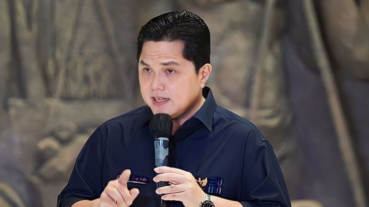 Menteri BUMN Erick Thohir. ANTARA/HO-Kementerian BUMN/pri.