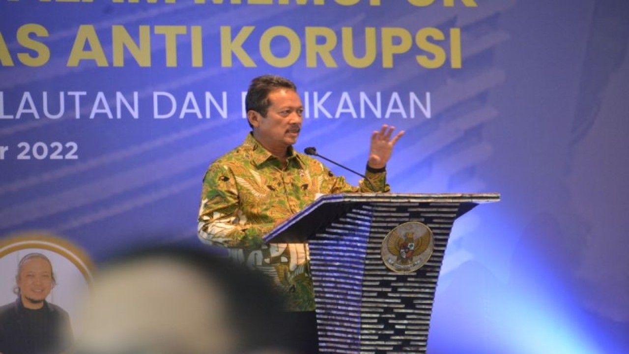 Menteri Kelautan dan Perikanan Sakti Wahyu Trenggono