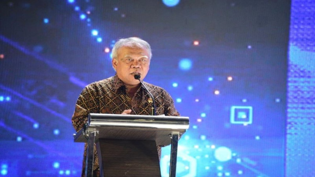 Menteri Pekerjaan Umum dan Perumahan Rakyat Basuki Hadimuljono. ANTARA/HO - Kementerian PUPR