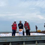 Menteri Perdagangan Zulkifli Hasan memastikan 200 ribu ton beras tiba di Tanjung Priok, Jakarta. (ANTARA/ HO Kementerian Perdagangan)-1671180356