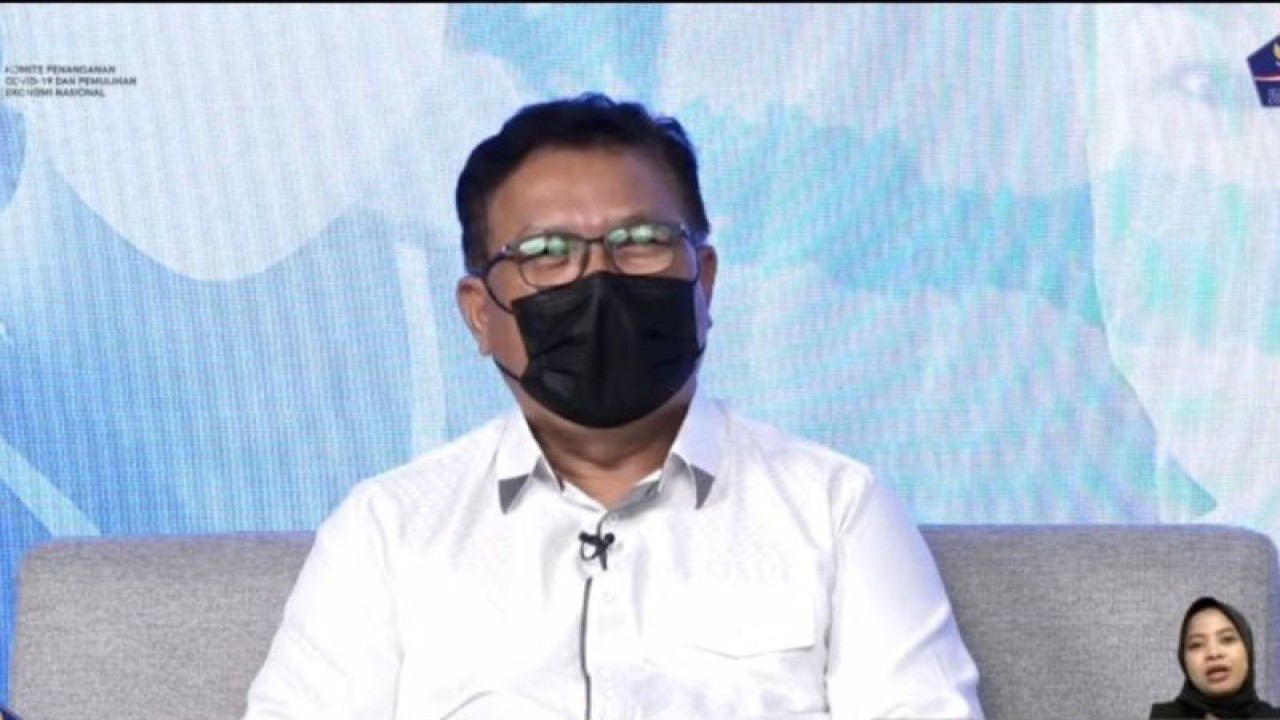 Tangkapan layar - Juru Bicara Kemenkes RI Mohammad Syahril dalam Talkshow: Masa Depan Pandemi COVID-19 di Indonesia yang diikuti dalam jaringan di Jakarta, Jumat (30/12/2022). ANTARA/Andi Firdaus