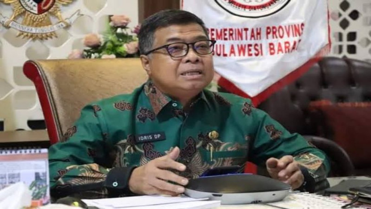 Sekretaris Provinsi Sulbar Muhammad Idris (FOTO ANTARA/HO/Diskominfo Sulbar)