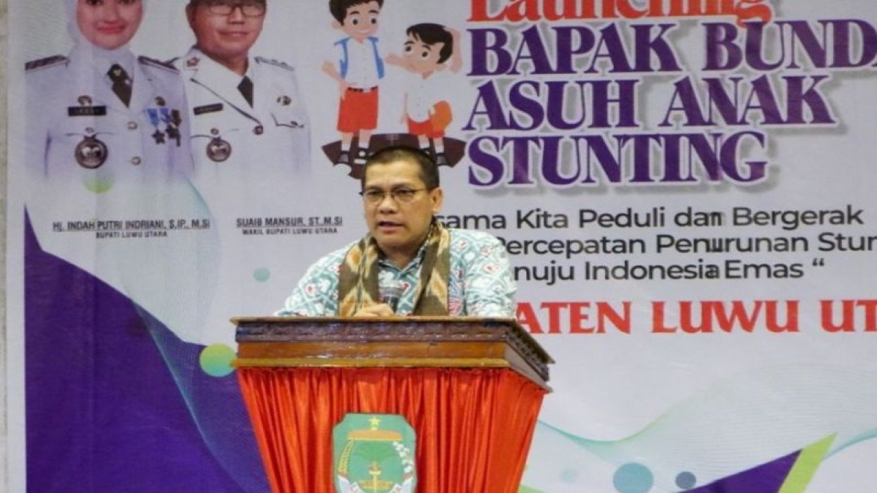Deputi Litbang BKKBN-RI Muhammad Rizal M. Damanik. ANTARA/HO-Pemkab Luwu Utara
