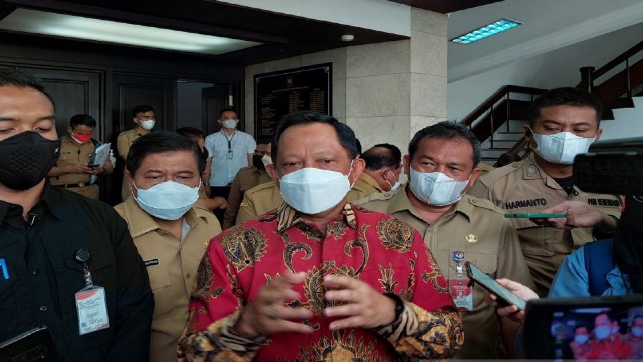 Menteri Dalam Negeri (Mendagri) Muhammad Tito Karnavian. ANTARA/Boyke Ledy Watra