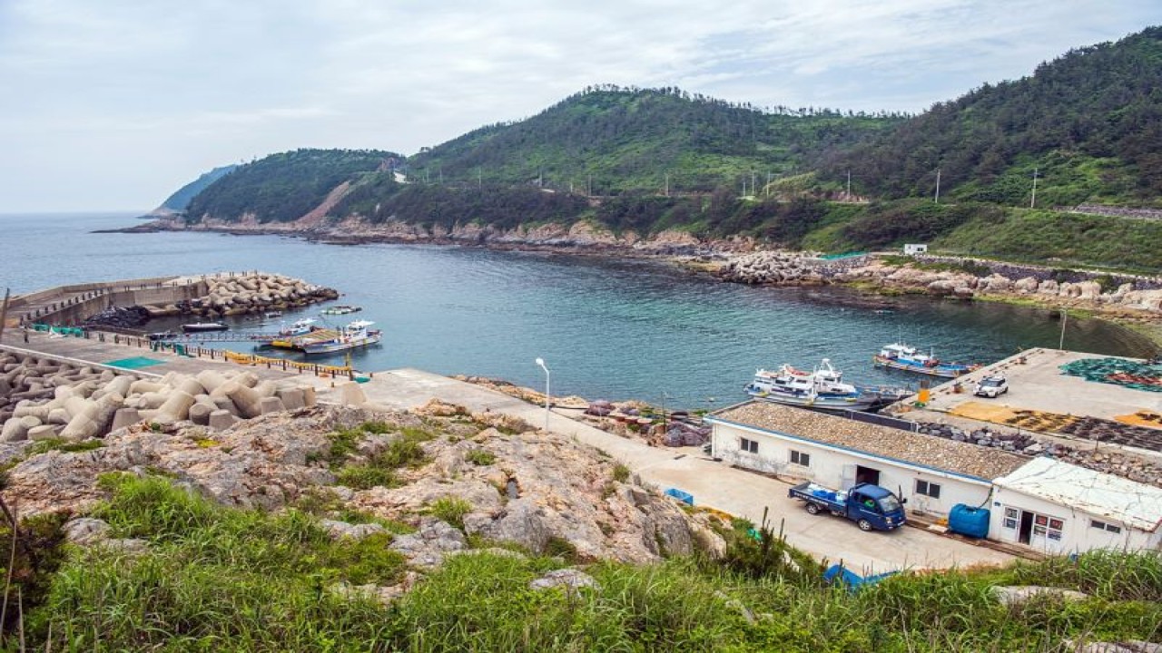 Mukri Coast Port yang ada di Jeju, Korea Selatan. (visitjeju.net)