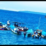 Nelayan Papua memanfaatkan perahu motor bantuan Kementerian Kelautan Perikanan mengelola potensi perikanan perairan Biak Numfor. ANTARA/Muhsidin-1670234825