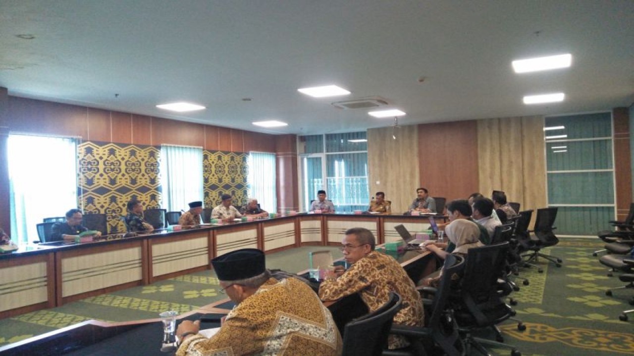 Acara sosialisasi program sekolah penggerak di kantor Bupati Lombok Tengah, NTB, Kamis (29/12/2022) (ANTARA/Akhyar)