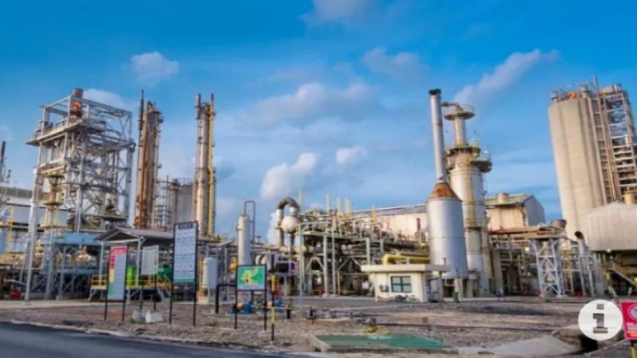 Pabrik Pupuk Kaltim di Bontang. (ANTARA/HO/PKT)