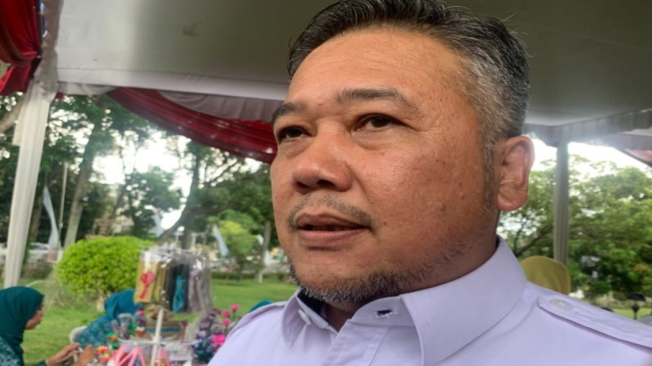 Kepala Perkimtan Kota Palembang Affan Prapanca, di Palembang, Rabu (21/12/2022). (ANTARA/Ahmad Rafli Baiduri)