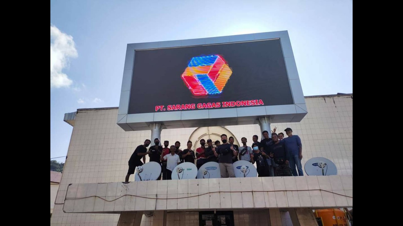 Panitia PON XX Papua disomasi gara-gara persoalan pembayaran penyediaan videotron. (Net)