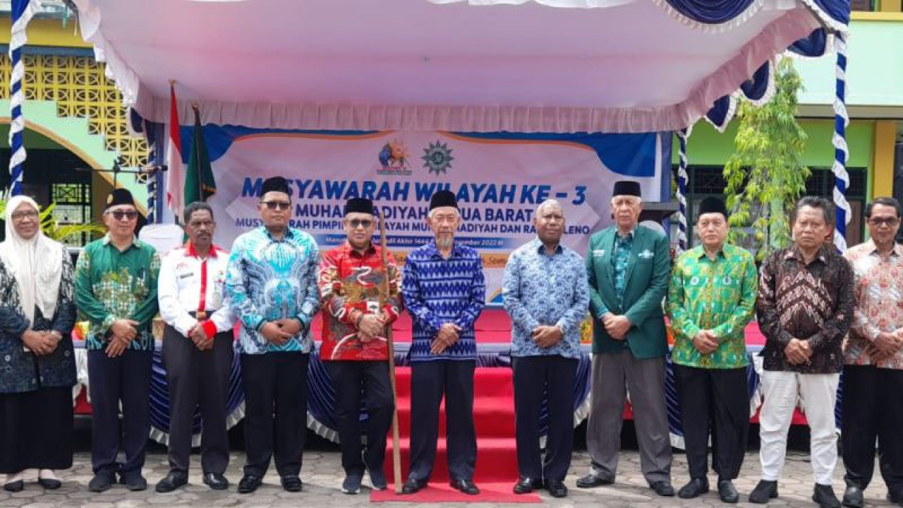 Pembukaan Musyawarah Wilayah III Muhammadiyah Papua Barat (ANTARA/Tri Adi Santoso)