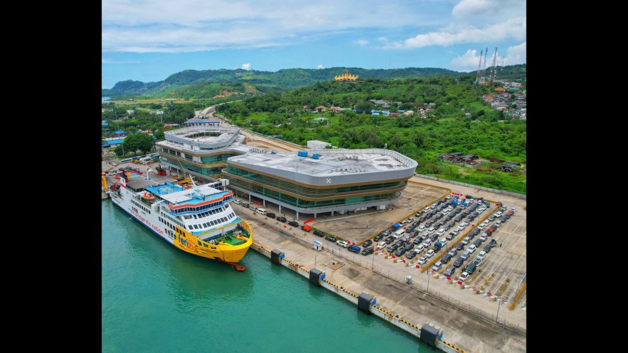 Pelabuhan Bakauheni. (Net)