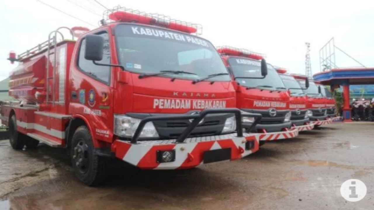 Unit mobil pemadam kebakaran. (ANTARA/R. Wartono)