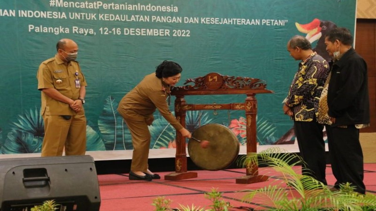 Pembukaan rakorda dan persiapan Sensus Pertanian 2023, Palangka Raya, Selasa, (13/12/2022). (ANTARA/HO-Diskominfosantik Kalteng)