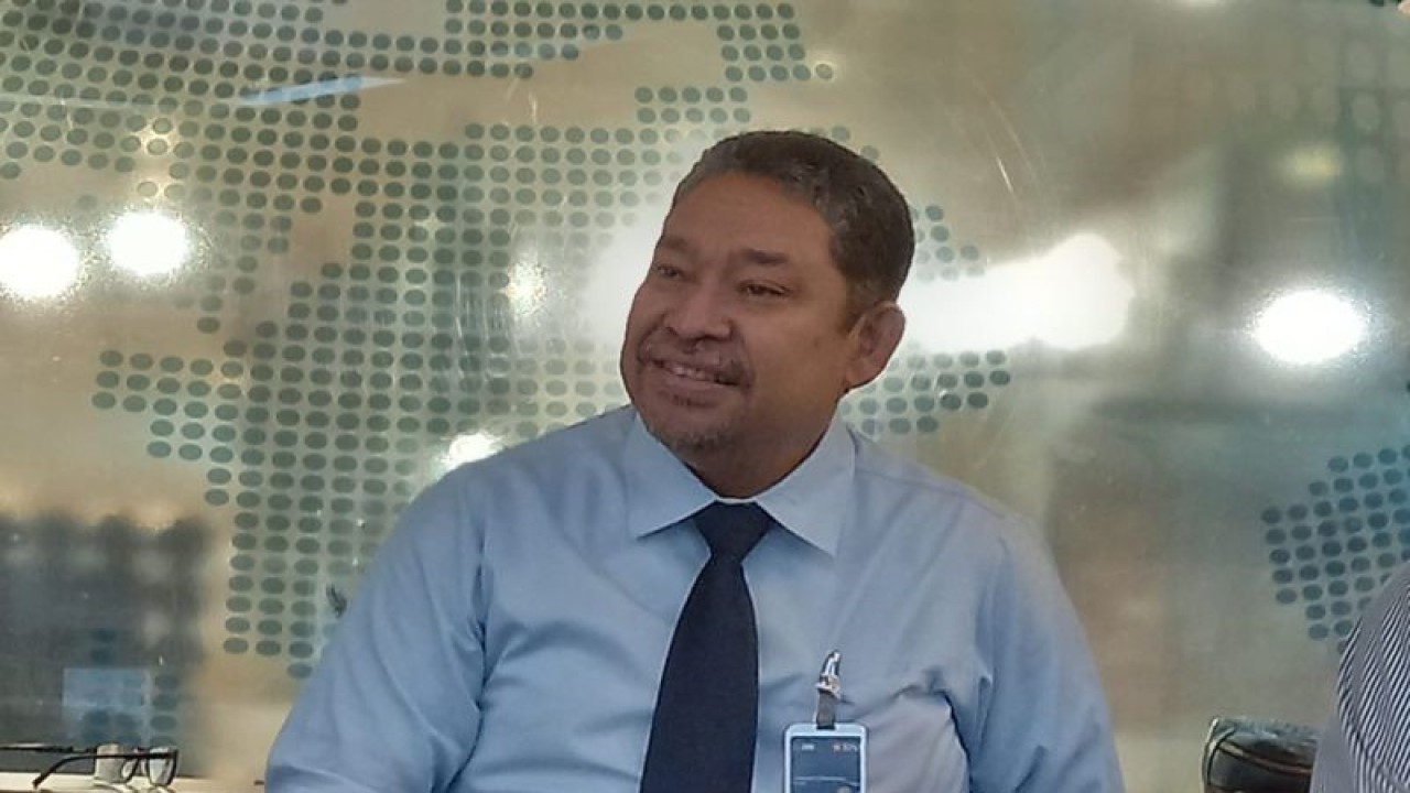 Pemimpin BNI Wilayah 11 Suluttenggomalut, Lodewyck Z S Pattihahuan, di Manado, Kamis.(15/12/2022). ANTARA/Nancy L Tigauw. (1)