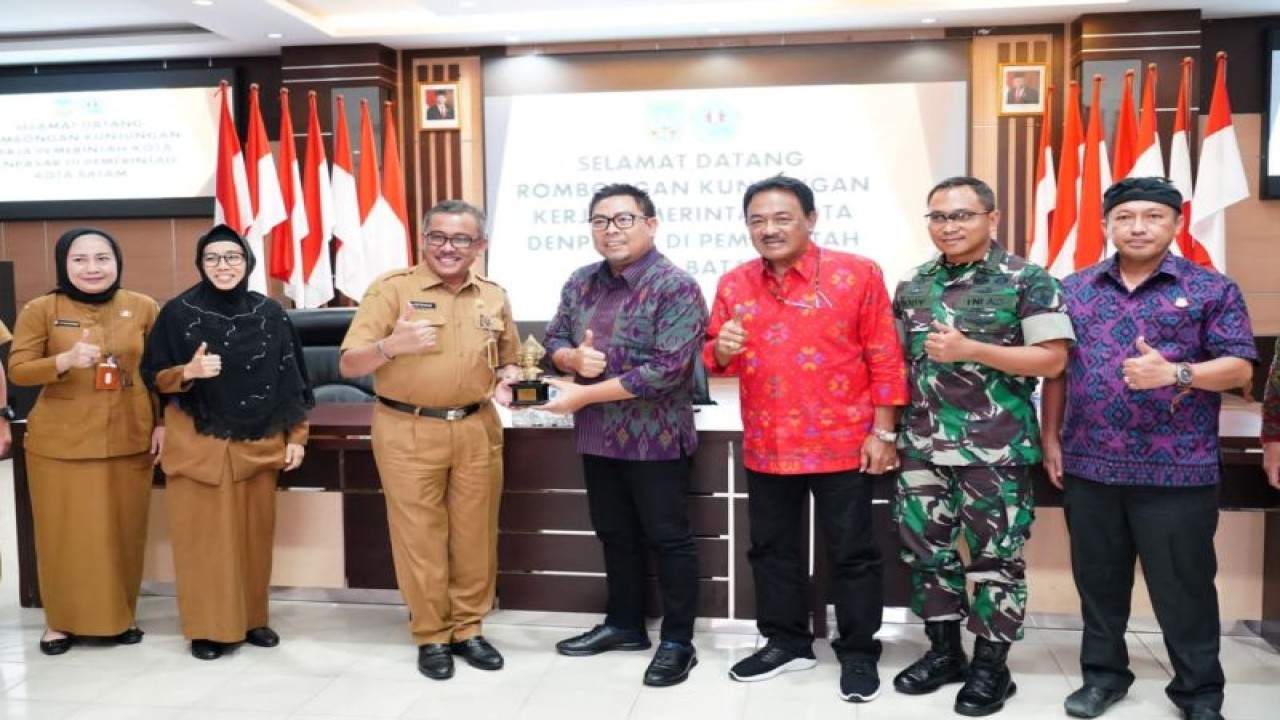 Pemkot Denpasar studi banding pemulihan ekonomi pasca COVID-19 di Batam (ANTARA/HO-Humas Pemkot Batam)