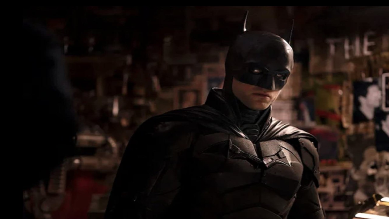 Penampilan Robert Pattison sebagai Batman dalam "The Batman (2022). (ANTARA/HO/IMDB.)