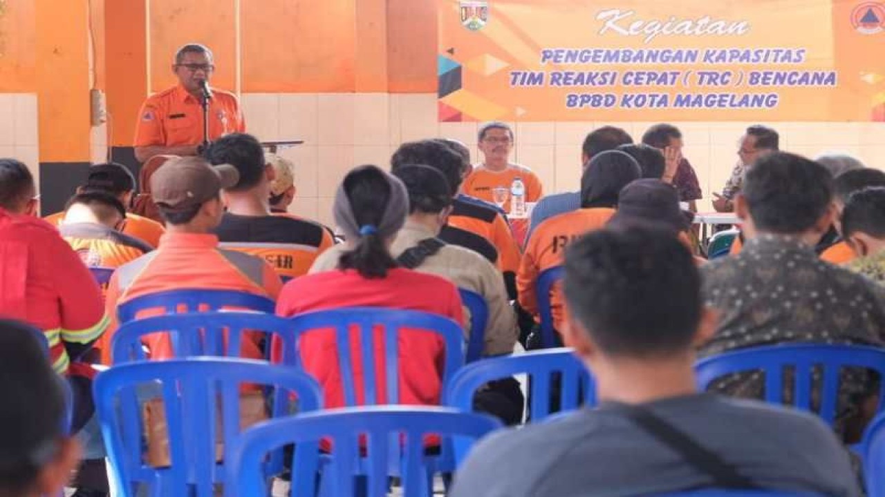 Badan Penanggulangan Bencana Daerah (BPBD) Kota Magelang menyelenggarakan pelatihan penanggulangan bencana bagi masyarakat. ANTARA/HO - Bagian Prokompim Kota Magelang