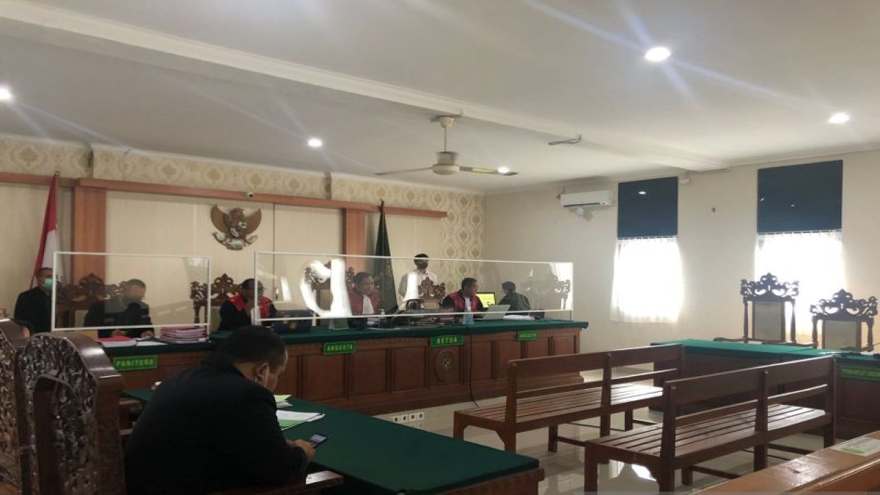 Pengadilan Negeri (PN) Denpasar, Selasa (12/7/2022). ANTARA/Ni Putu Putri Muliantari