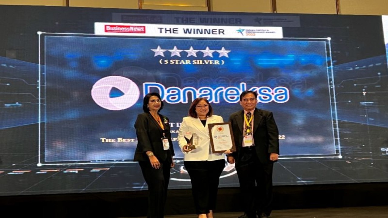 Penghargaan yang diraih Danareksa. ANTARA/HO-Danareksa
