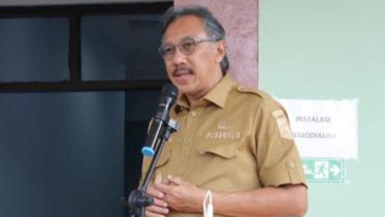 Penjabat Gubernur Kepulauan Bangka Belitung Ridwan Djamaluddin. ANTARA (ANTARA/ Aprionis)