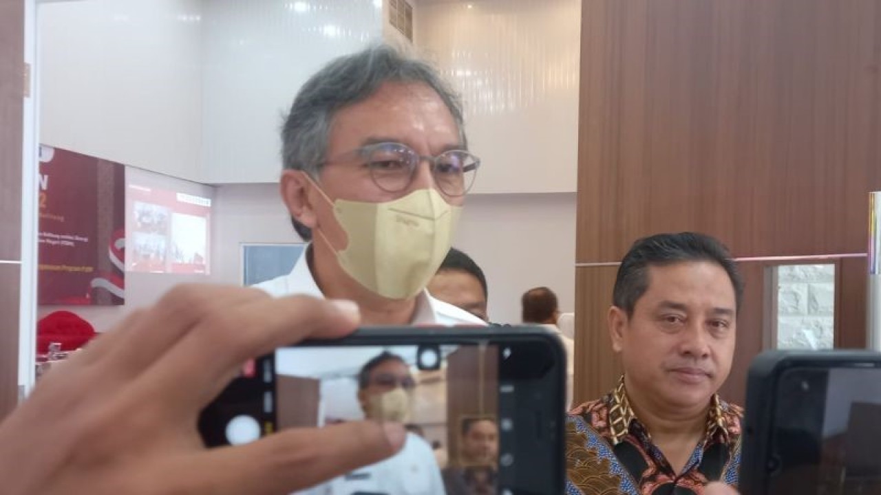 Penjabat Gubernur Provinsi Kepulauan Bangka Belitung Ridwan Djamaluddin. ANTARA/Aprionis.