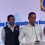 Penjabat (Pj) Gubernur DKI Jakarta Heru Budi Hartono saat ditemui di Gedung BNPB, Jakarta, Selasa (27/12/2022). ANTARA/Yogi Rachman-1672115324
