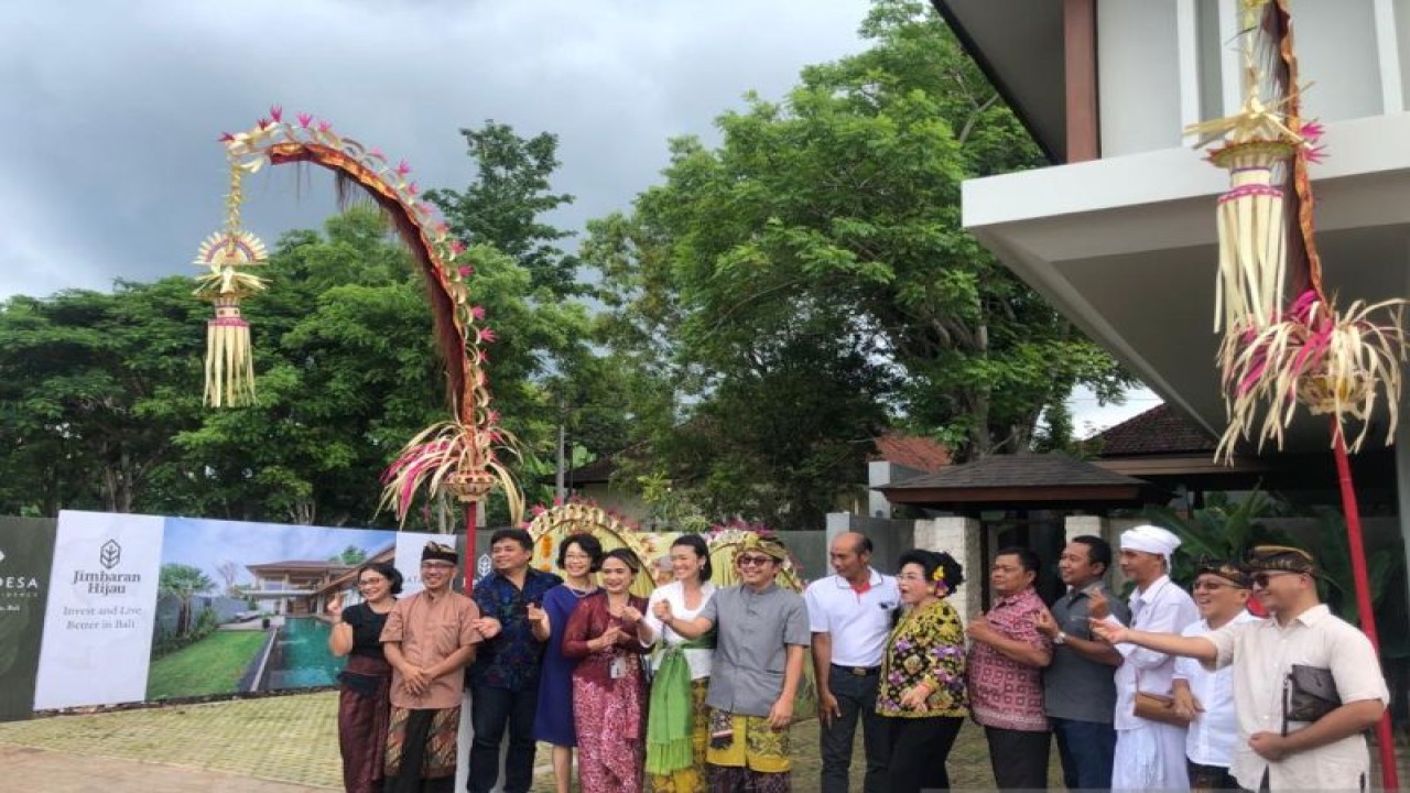 Peresmian komplek resor Natadesa di Jimbaran sebagai destinasi pariwisata berkualitas di Kabupaten Badung, Bali, Minggu (11/12/2022). ANTARA/Ni Putu Putri Muliantari